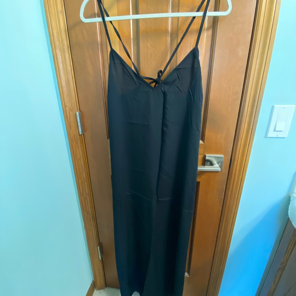 Old Navy Strappy Maxi Dress Black (L)